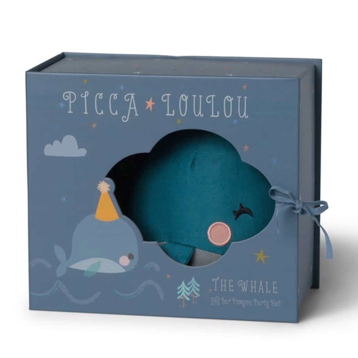 The Whale - Balena Blu 21 cm - Bon Ton Toys