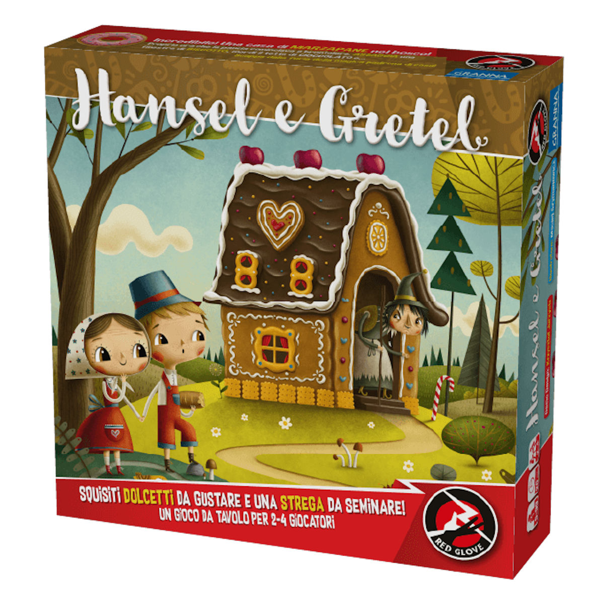 Hansel e Gretel - Gioco Collaborativo di Strategia - Red Glove