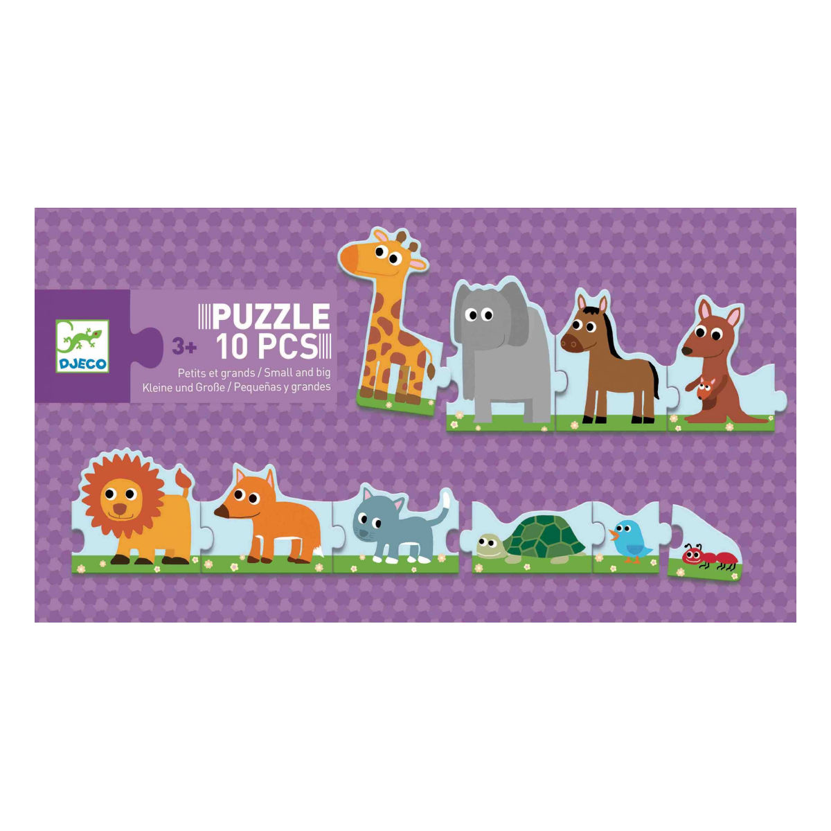 Puzzle Petits et Grandes - Puzzle 10 Pezzi - Djeco