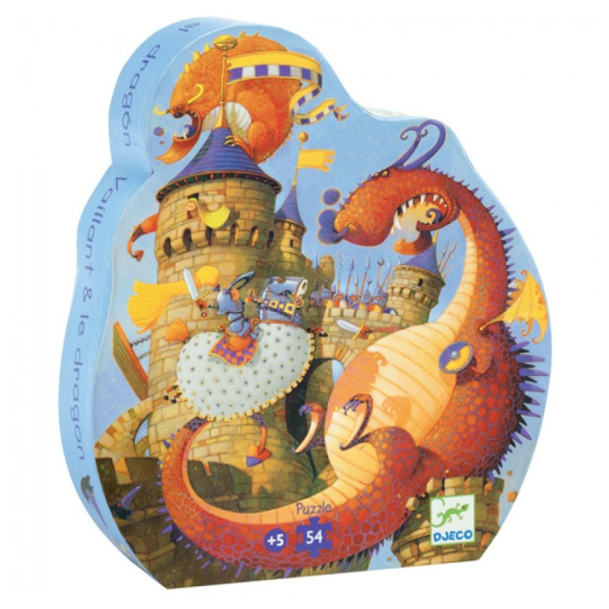 Vaillant e il Drago - Puzzle 54 pezzi - Djeco