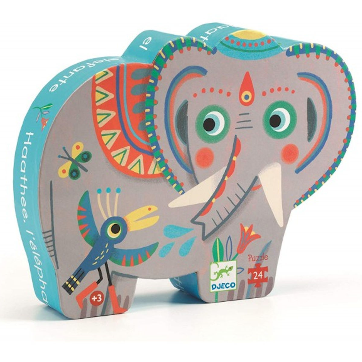 Haathee l'elefante - Puzzle 24 pezzi - Djeco
