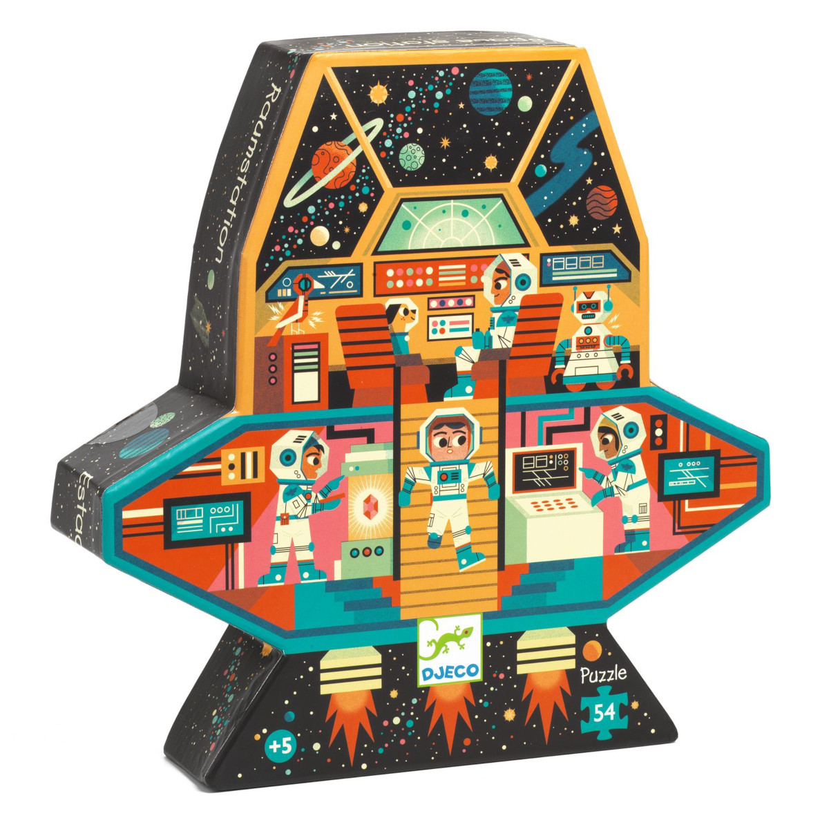 La Stazione Spaziale - Puzzle 54 pezzi - Djeco